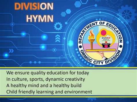ormoc hymn lyrics|DepEd Ormoc About Us .